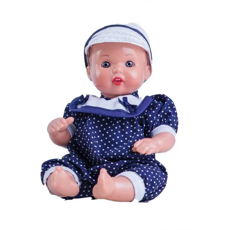 Mini Mariquita Pérez Joanín Bebé Pelele Marino Y Gorra