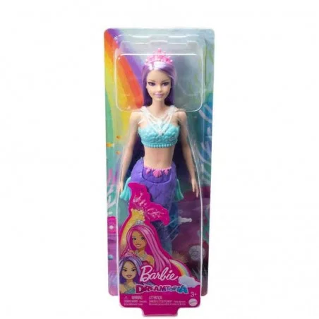 Barbie Dreamtopia Sirena Pelo Morado