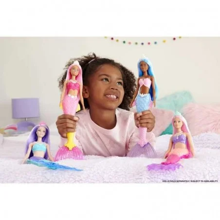 Barbie Dreamtopia Sirena Pelo Morado