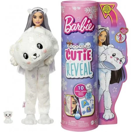 Barbie Cutie Reveal Muñeca Oso Polar
