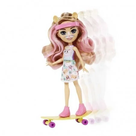 Enchantimals City Tails Pack 5 muñecas Skate