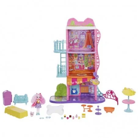 Enchantimals City Tails Apartamento de Palmer Pomeranian