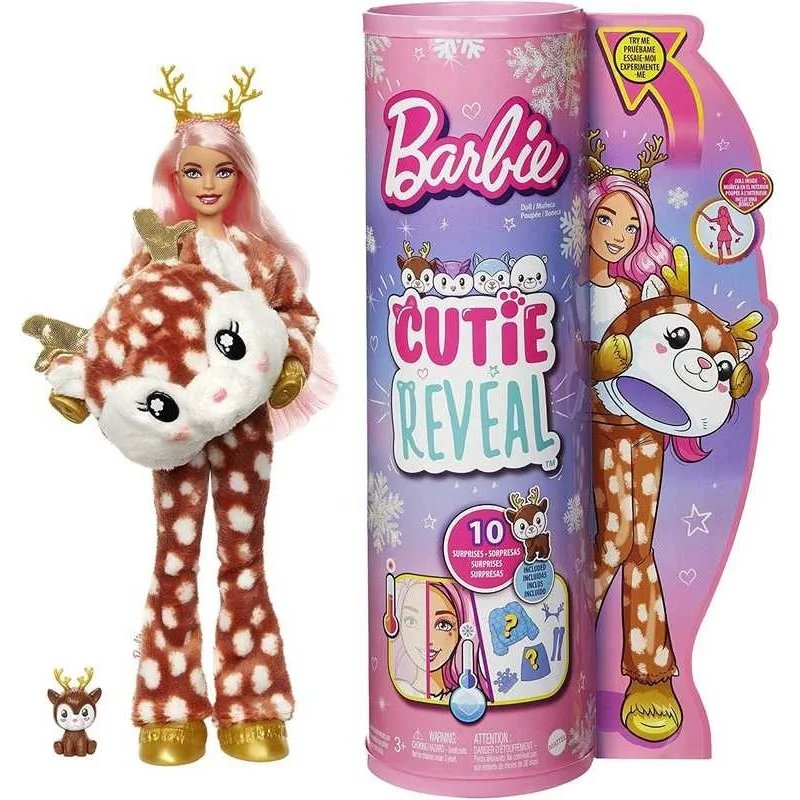 Barbie Cutie Reveal Muñeca Ciervo