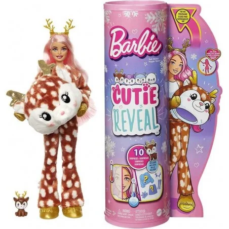 Barbie Cutie Reveal Muñeca Ciervo