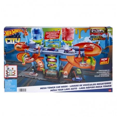 Hot Wheels City Megatorre De Lavado De Coches