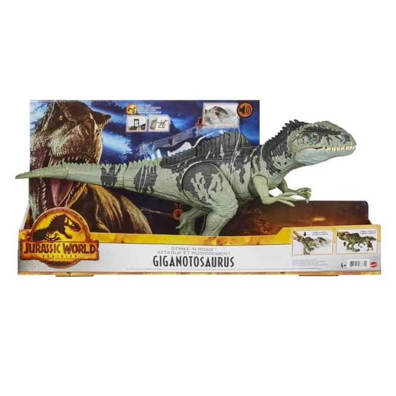 Jurassic World Dominion Strike N´ Roar Dinosaurio Gigante