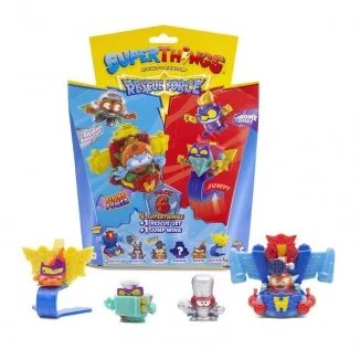 Blister 6 SuperThings Serie 10 Rescue Force Pack 1