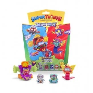 Blister 6 SuperThings Serie 10 Rescue Force Pack 6