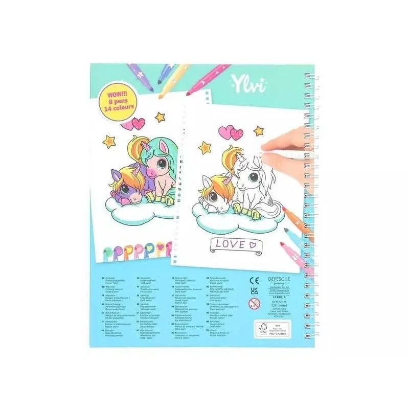 Ylvi Y Los Minimoomis Set de Colorear