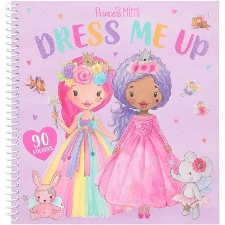 Princess Mimi Dress Me Up Cuaderno de Pegatinas