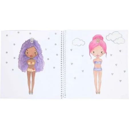 Princess Mimi Dress Me Up Cuaderno de Pegatinas