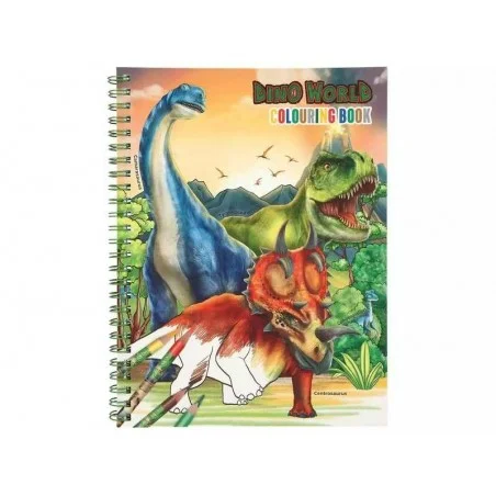 Dino World Libro de Colorear