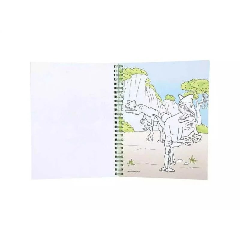 Dino World Libro de Colorear