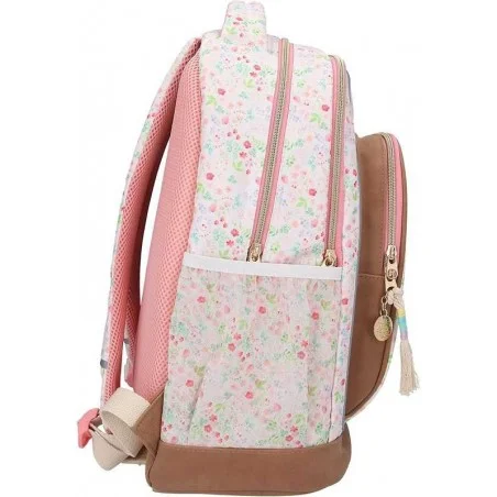 Top Model Mochila Escolar Flower Berry