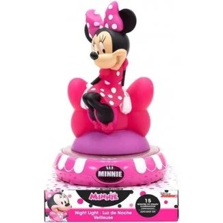 Minnie Lámpara De Noche 3D