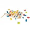Juego De Pesca De Madera Abecedario Infantil