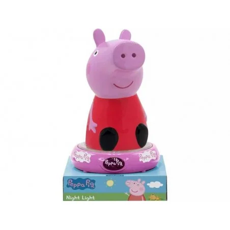 Peppa Pig Lámpara De Noche 3D