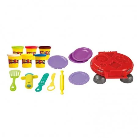 Set Plastilina Super Burguer BBQ