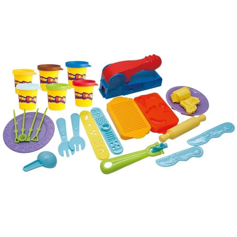 Set Plastilina Maestro Parrilla