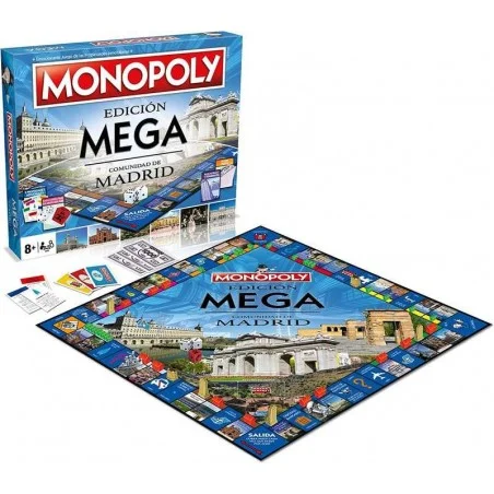 Juego de Mesa Monopoly Clásico Nuevos Tokens 8a+ 