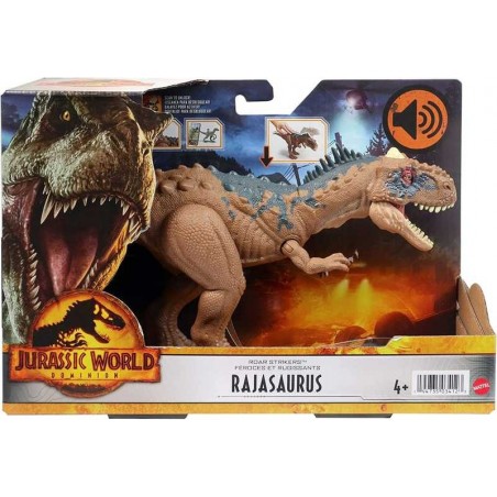 Jurassic World Rajasaurus Ruge y Golpea