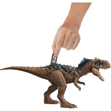 Jurassic World Rajasaurus Ruge y Golpea