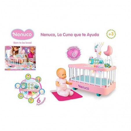 Bebe nenuco con cuna on sale