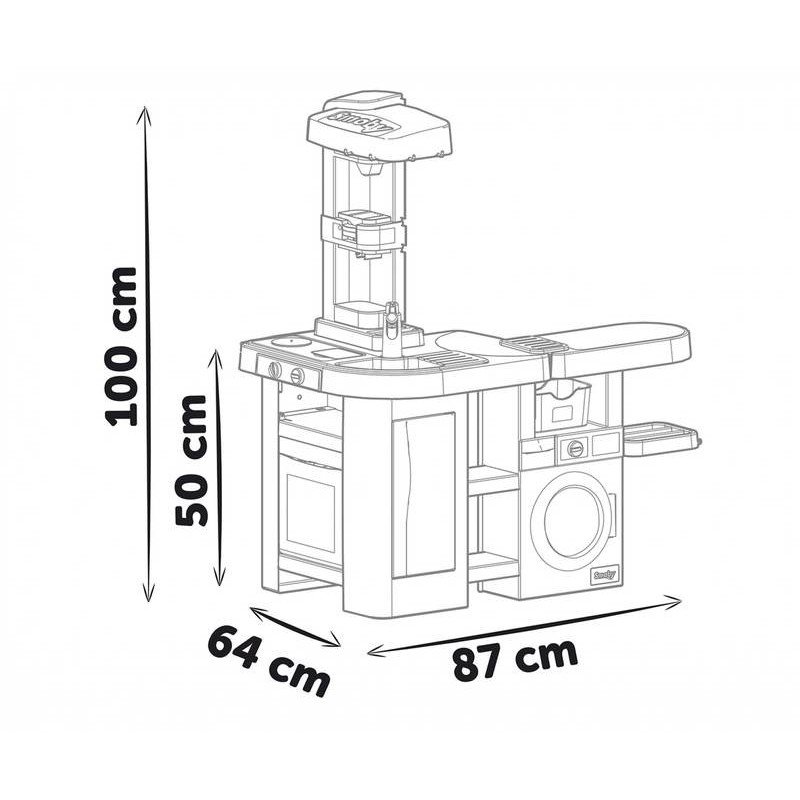 Smoby Cocina Clean Mini Tefal
