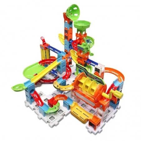 Marble Rush Circuito de Canicas Interactivo Deluxe Corkscrew