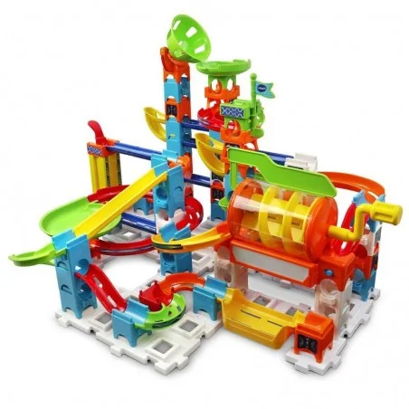 Marble Rush Circuito de Canicas Interactivo Deluxe Corkscrew