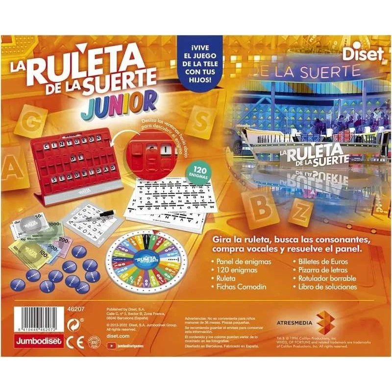 Diset La Ruleta De La Suerte Junior