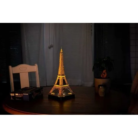 Puzzle 3D Torre Eiffel Edición Especial Noche Con LED