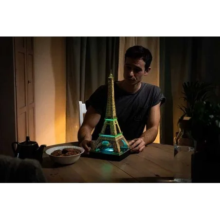 Puzzle 3D Torre Eiffel Edición Especial Noche Con LED