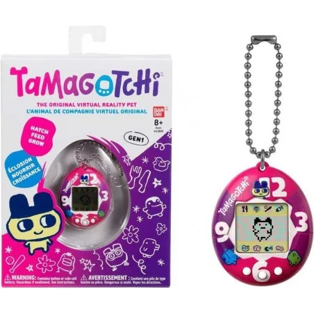 Tamagotchi Original Purple Pink Clock
