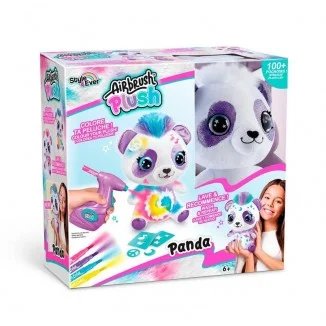 Colorea Tu Panda Airbrush Plush