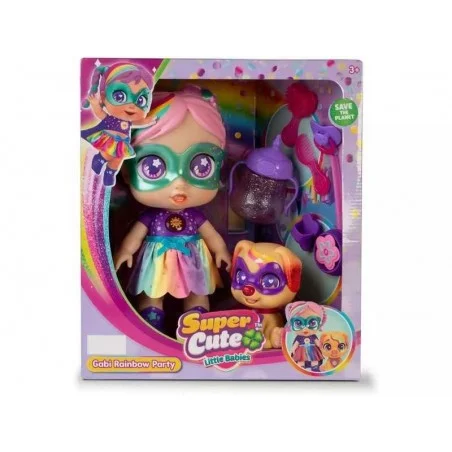 Surtido Super Cute Little Babies Muñeca Rainbow Party