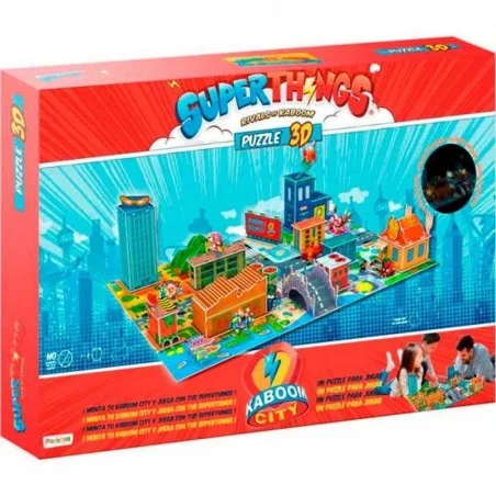 Superthings Puzzle 3D Kaboom City