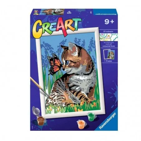 Creart Gatito y Mariposa Ravensburger