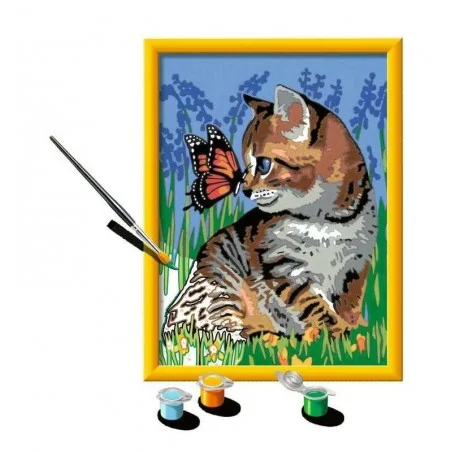 Creart Gatito y Mariposa Ravensburger