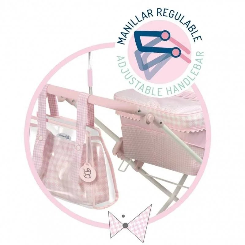 Carro de Muñecas Niza Plegable con Sombrilla DeCuevas