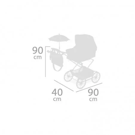 Carritos de muñecas altura deals 90 cm