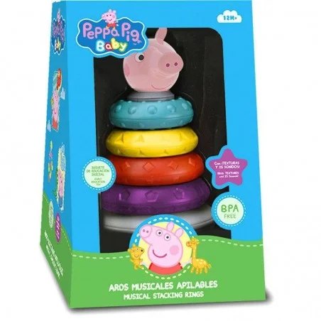 Peppa Pig Aros Musicales Apilables