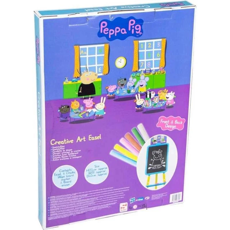 Peppa Pig Caballete Doble Cara