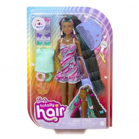 Barbie Totally Hair Pelo Extralargo Mariposa.