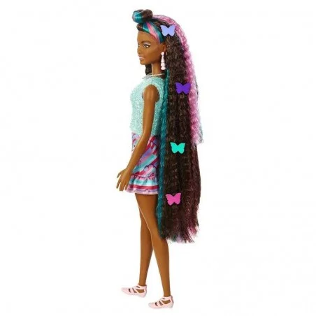 Barbie Totally Hair Pelo Extralargo Mariposa.
