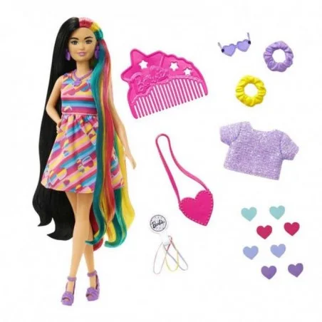 Barbie Totally Hair Pelo Extralargo Corazón