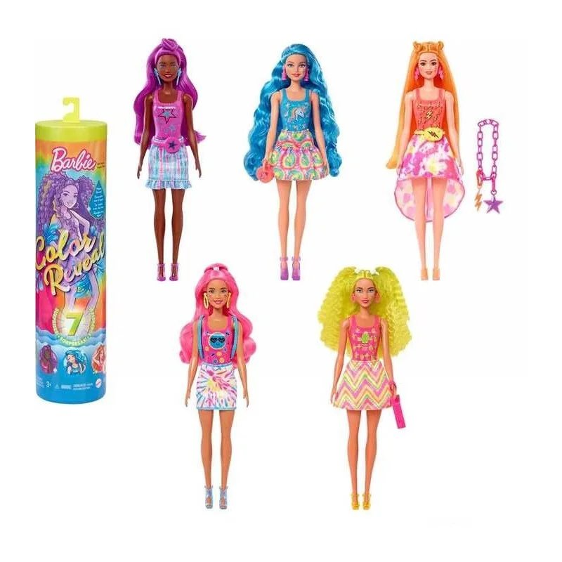 Barbie Color Reveal Serie Neon TieDye Surtido