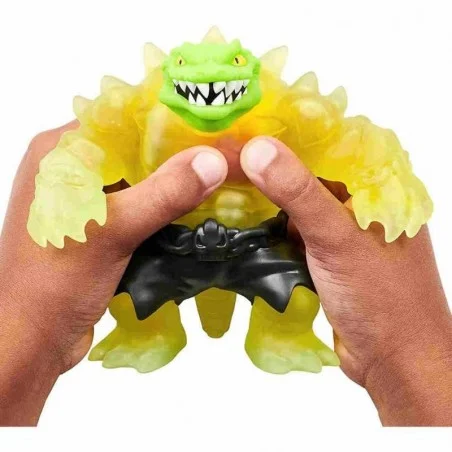 Figura Héroes Goo Jit Zu Rock Jaw Ultra Goo