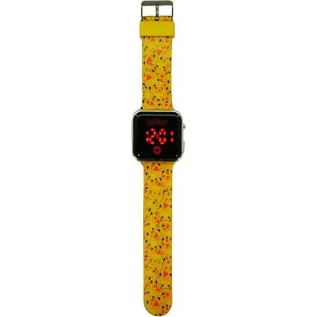 Reloj LED Pokemon Esfera Cuadrada