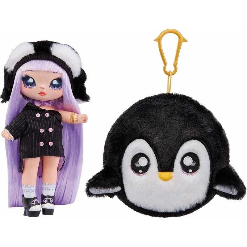 NA! NA! NA! Surprise 2 en 1 Cozy Series Muñeca Lavender Penguin